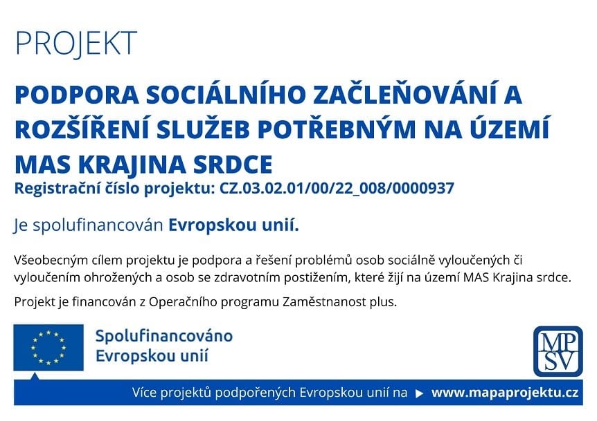 Podpora sociálního začleňování a rozšíření služeb potřebným