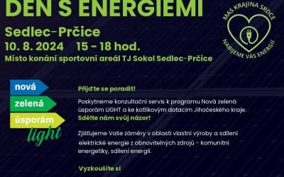 Dny s energiemi v Sedlci-Prčici a Mladé Vožici